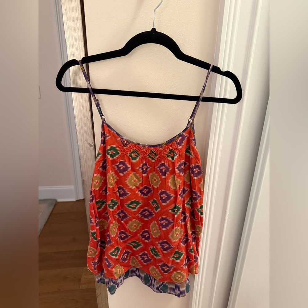 Colorful Patterned Women's Top